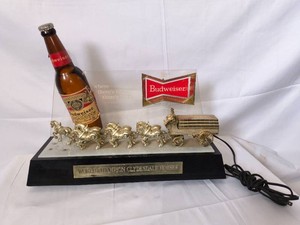 Vintage Budweiser Lighted Display
