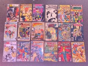 Large comic book lot-18 pieces