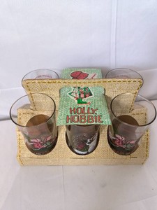Holly Hobbie glassware set-original packaging