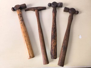 Vintage Ball Peen Hammer lot-4