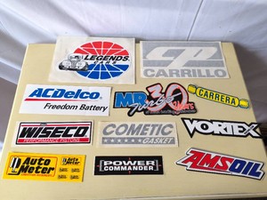 Automotive Brand Decal lot-11 pcs