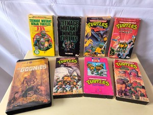 Vintage Teenage Muntant Ninja Turtles VHS