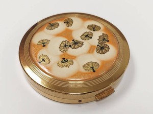 Vintage Coty Airspun Powder Puff Makeup Compact with Original Puff Naturelle