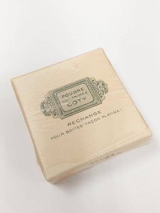 Vintage Coty LOrigan Naturelle Pressed Powder Sealed Refill Box