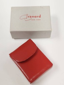 Vintage Trenard New York Gold Plated Compact Set with Box and Spoon