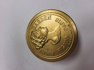 Vintage Mary Garden Rigaud Paris Powder Compact Mirror & Puff