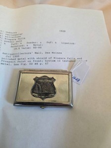 Vintage Niagara Falls Prospect Point Souvenir Powder Compact