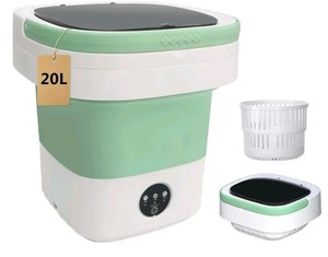 20L Foldable Portable Washing Machine with Spin Dryer $49.99 Retail - Brand New