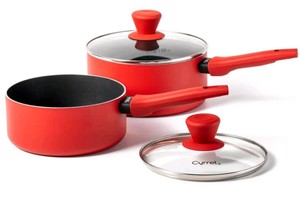 Cyrret 2 & 3 Qt Nonstick Saucepan Set with Lids $159.95 Retail - Brand New