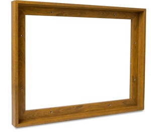 18x24 Natural Wood Floating Frame $35.99 Retail - Brand New