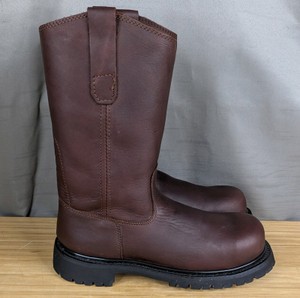 Legend Safety Size 9 Brown Roper Boots 11 Height $124.99 Retail - Brand New