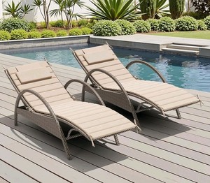 Crestlive 2-Pack 71x21 Chaise Lounge Cushions $89.99 Retail - Brand New