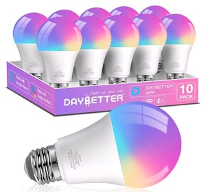 DAYBETTER Smart A19 LED Bulbs 10-Pack $32.99 Retail - Brand New