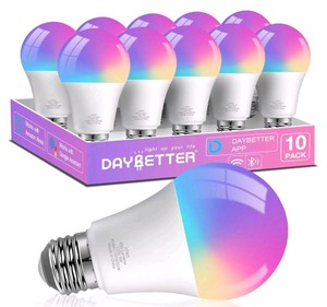 DAYBETTER Smart A19 LED Bulbs 10-Pack $32.99 Retail - Brand New