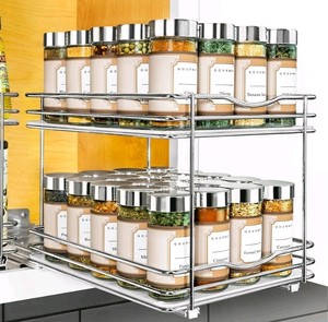 LYNK PROFESSIONAL 8-38 2-Tier Pull Out Spice Rack $35.99 Retail - Brand New