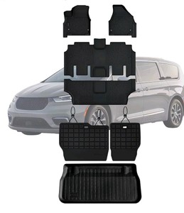 Chrysler Pacifica TPE Floor Mats and Trunk Liner Set $149.99 Retail - Brand New