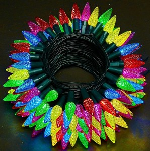 100 LED 34ft Multicolor Christmas Lights - Brand New