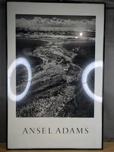 Ansel Adams Seascape Framed Photography Poster 28 x 40