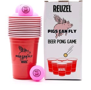 Reuzel Pigs Can Fly Beer Pong Game 2pk - Brand New