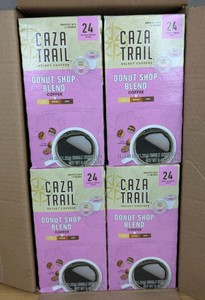 Caza Trail Donut Shop Blend 96ct K Cups $59.99 Retail - Brand New