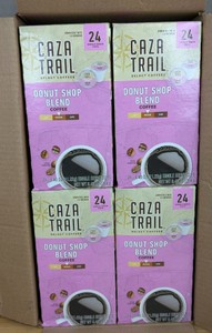 Caza Trail Donut Shop Blend 96ct K Cups $59.99 Retail - Brand New