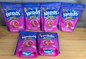Nerds Juicy Gummy Clusters Strawberry Punch 6-Pack - Brand New