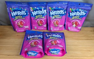 Nerds Juicy Gummy Clusters Strawberry Punch 6-Pack - Brand New