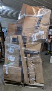 WOW Amazon Mediums Returns Pallet 77 Tall