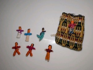 Handcrafted Miniature Worry Dolls