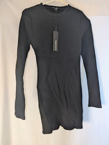 Fashion Nova Never Basic Mini Dress-NWT Size Large