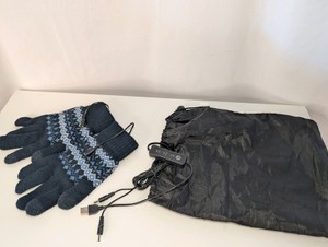 USB Heated Gloves with charger