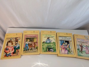 1971 Harper Trophy paperback editions of the Little House series by Laura Ingalls Wilder