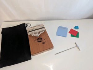 17-key wooden kalimba (thumb piano) kit, space theme