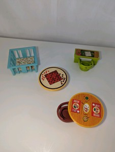 Vintage Fisher-Price Loving Family Dollhouse Furniture Collection