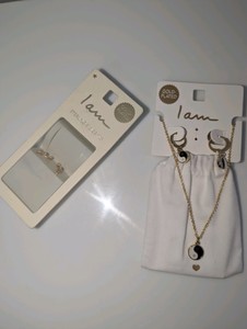 (2) NIB Gold Plated Earring Sets