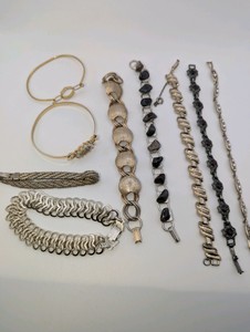 Lot of vintage bracelets- Polished Stone, Avon