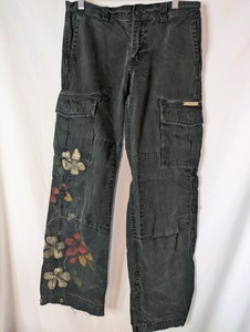 Y2K Lucky Brand Dungarees Floral, size 226 (MSRP $150)