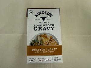 6x Kinders Bone Broth Gravy-Roasted Turkey wSea Salt & Herbs