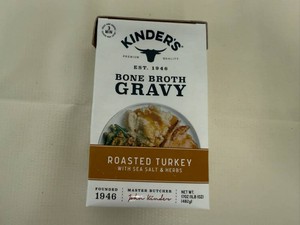 6x Kinders Bone Broth Gravy-Roasted Turkey wSea Salt & Herbs