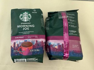 2x 12oz Starbucks Morning Joe Ground Coffee