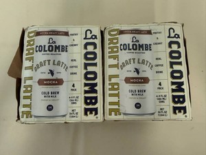 2x 4pk LaColombe Draft Latte-Mocha