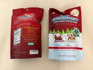 3x Bag-0  Reindeer Farts-Merry Cherry Cotton Candy-BB 32031