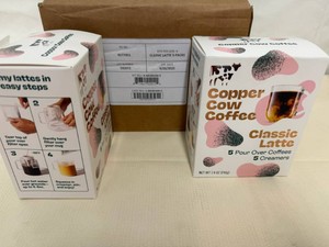 6x 5ct Copper Cow Coffee Classic Latte