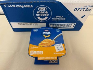 6x Kraft Mac & Cheese Bowls