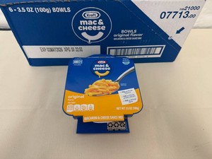 6x Kraft Mac & Cheese Bowls