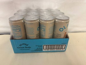 12x 12oz Olipop Cream Soda