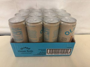 12x 12oz Olipop Cream Soda