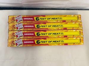 4x Slim Jim 6 feet of Meat