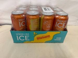 12x Sparkling Ice Starburst Orange