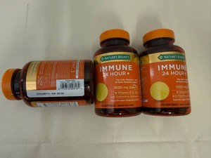 3x 120ct Natures Bounty Immune 24 Hour-exp. 826